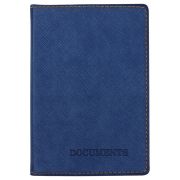 Обложка для автодокументов OfficeSpace «Denim», экокожа, синий