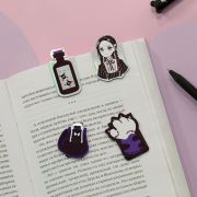 Закладки магнитные для книг, 4шт., MESHU «Catsday», матовая ламинация, фольга