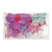 Наполнитель для подарков, 3см, «Bright hearts», MESHU, 100шт., ассорти