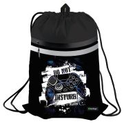 Мешок для обуви 1 отделение Berlingo «Do not disturb», 340*460мм, вентиляционная сеточка, светоотраж