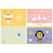 Альбом для рисования 12л., А4, на скрепке BG «Mix. Универсальный», эконом