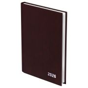 Ежедневник датированный 2026г., А5, 168л., бумвинил, BG, коричневый