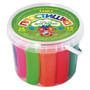 *Набор д/творч(Лори) Пластишка Тесто д/лепки Набор№ 3 12цв. (Тдл-003)